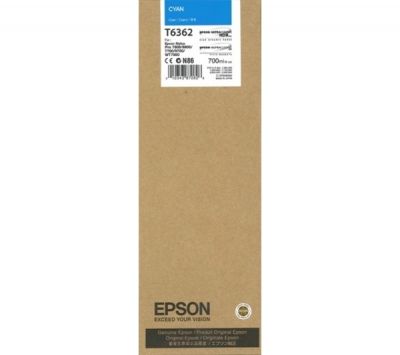 Epson C13T636200 (T6362) Cyan Original Cartridge - Stylus Pro 7700 - 1