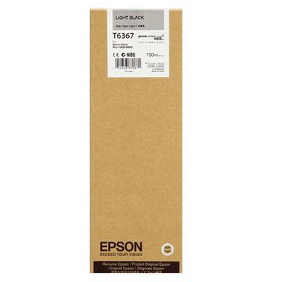 Epson C13T636700 (T6367) Light Black Original Cartridge - Stylus Pro 7700 