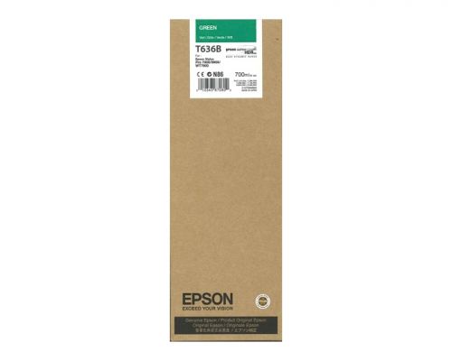 Epson C13T636B00 (T636B) Green Original Cartridge - Stylus Pro 7700 - 1