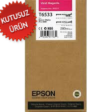 Epson C13T653300 (T6533) Açık Kırmızı Orjinal Kartuş - Stylus Pro 4900 (U) (T10013) - 1