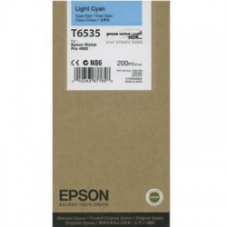 Epson C13T653500 (T6535) Açık Mavi Orjinal Kartuş - Stylus Pro 4900 (T2372) - 1