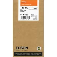 Epson C13T653A00 (T653A) Orange Original Cartridge - Stylus Pro 4900 