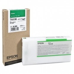 Epson C13T653B00 (T653B) Green Original Cartridge - Stylus Pro 4900 