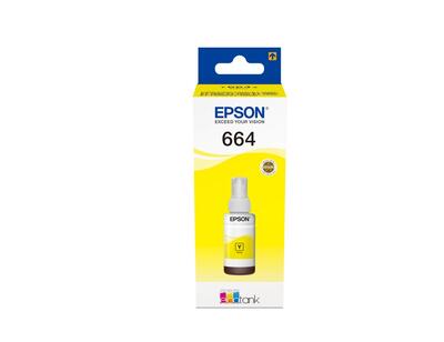 Epson C13T664400 (T6644) Sarı Orjinal Mürekkep Kartuş (T2348) - 1