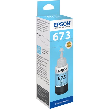 Epson C13T67354A (T6735) Açık Mavi Orjinal Mürekkep Kartuş (T10022) - 1