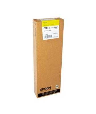 Epson C13T687400 (T6874) UltraChrome Yellow Original Cartridge - SureColor S30600 - 2