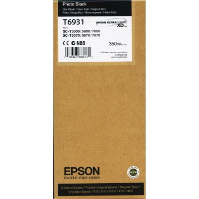 Epson C13T693100 (T6931) Foto Siyah Orjinal Kartuş - SC-T3000 (T1803) - 1