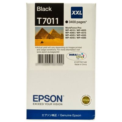 Epson C13T70114010 (T7011) Black XXL Original Cartridge - WP-4015DN - 1