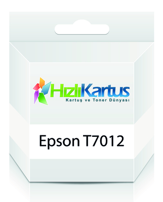 Epson C13T70124010 (T7012) Cyan XXL Compatible Cartridge - WP-4015DN 