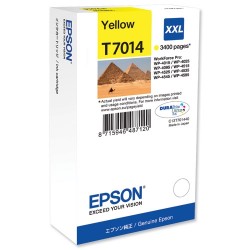 EPSON - Epson C13T70144010 (T7014) Sarı XXL Orjinal Kartuş - WP-4015DN (T2005)