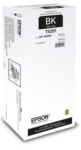 Epson C13T839140 (T8391) XL Siyah Orjinal Kartuş - WF-R8500 / WF-R8590 (T16408) - 1