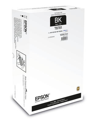 Epson C13T878140 (T8781) Black Original Cartridge - WF-R5690DTWF 