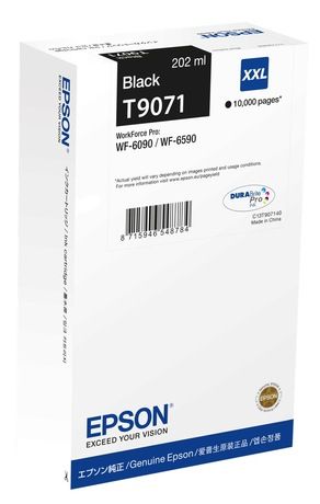 Epson C13T907140 (T9071) XXL Siyah Orjinal Kartuş - WF-6090 / WF-6590 (T7227) - 1