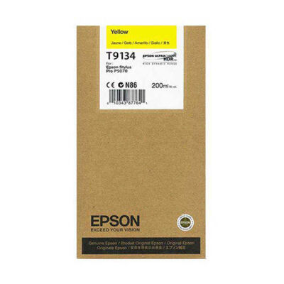 Epson C13T913400 (T9134) Sarı Orjinal Kartuş - SC-P5000 / SC-P7000 (T9030) - 2