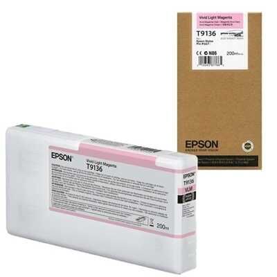 Epson C13T913600 (T9136) Açık Kırmızı Orjinal Kartuş - SC-P5000 / SC-P7000 (T9029) - 2