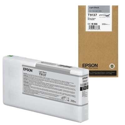 Epson C13T913700 (T9137) Açık Siyah Orjinal Kartuş - SC-P5000 / SC-P7000 (T9106) - 2