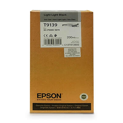 Epson C13T913900 (T9139) Double Lıght Black Original Cartridge - SC-P5000 / SC-P7000 