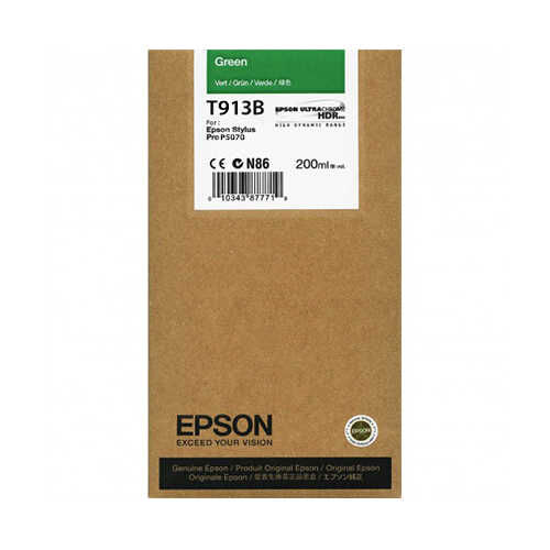 Epson C13T913B00 (T913B) Green Original Cartridge - SC-P5000 / SC-P7000 - 2