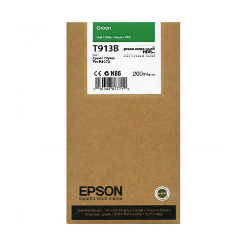 Epson C13T913B00 (T913B) Green Original Cartridge - SC-P5000 / SC-P7000 - 1