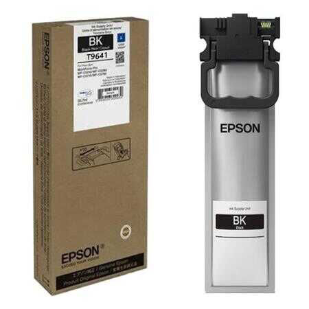 Epson C13T964140 (T9641) Black Original Cartridge - WF-M5298 / WF-M5299 - 1