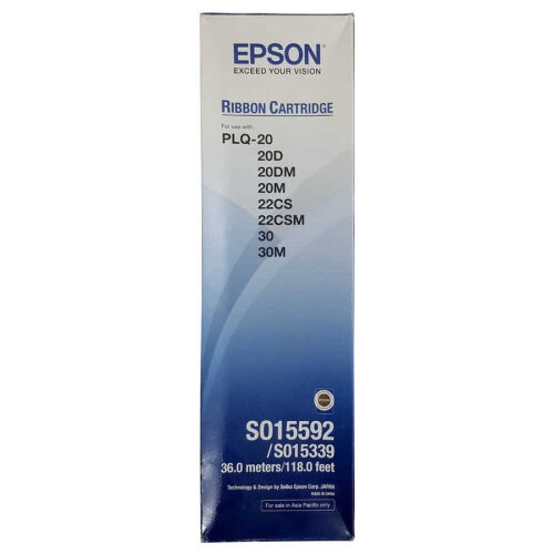 Epson C13S015339 3Pk Original Ribbon - PLQ-20 - 2