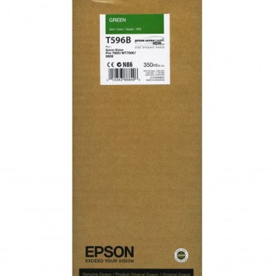 Epson C13T596B00 (T596B) Green Original Cartridge - Stylus Pro 7700 