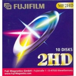 Fujifilm MF2HD 3.5 HD 1,44 MB Floppy Dısk - Formatted Dısk 10PK 