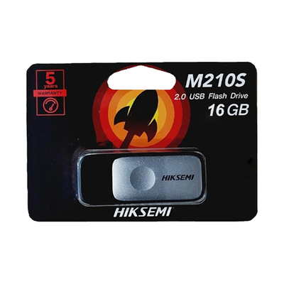 Hikvision - Hikvision Hiksemi HS-USB-M210S/16G USB2.0 16GB Flash Bellek Siyah