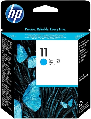 HP C4811A (11) Cyan Original Head Cartridge 