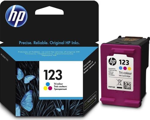 HP F6V16A (123) Renkli Orjinal Kartuş - Deskjet 2630 / 3639 (T16474) - 1