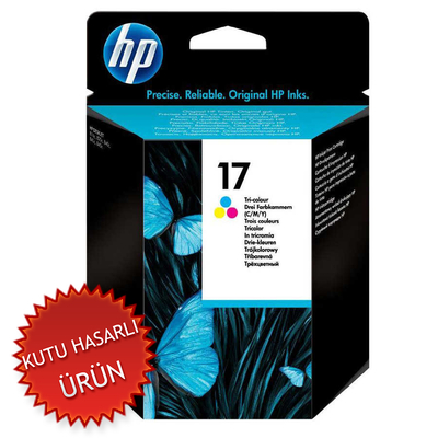 HP C6625AE (17) Color Original Cartridge (Damaged Box) 