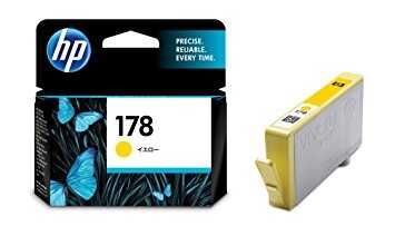 HP CB320HJ (178) Yellow Original Cartridge - C6380 / C6383 - 2