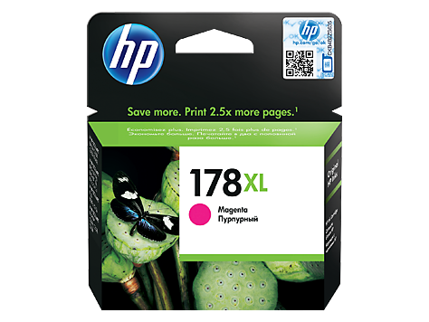 HP CB324HE (178XL) Kırmızı Orjinal Kartuş - Photosmart 5510 / 5515 (T7000) - 2