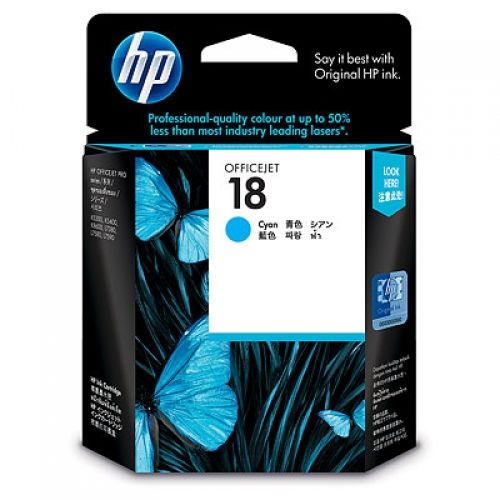 HP C4937A (18) Cyan Original Cartridge - K5300 / K5400 - 1