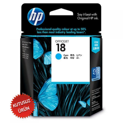 HP C4937A (18) Cyan Original Cartridge - K5300 / K5400 (Without Box) 