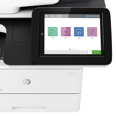 HP 1PV64A (MFP M528dn) LaserJet Enterprise Scanner + Copier + Network + Duplex + Multifunctional Mono Laser Printer - Thumbnail