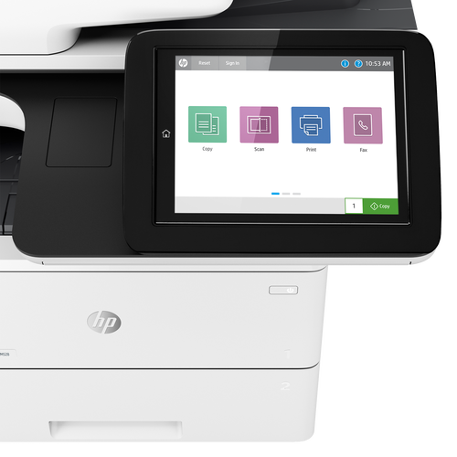 HP 1PV64A (MFP M528dn) LaserJet Enterprise Scanner + Copier + Network + Duplex + Multifunctional Mono Laser Printer - 2