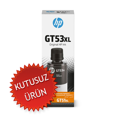 HP - HP 1VV21AE (GT-53XL) Siyah Orjinal Mürekkep Kartuş (U)