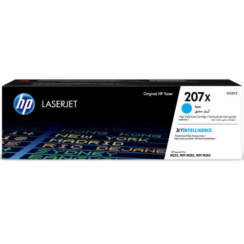 HP 207X (W2211X) Mavi Orjinal Toner - M255dw / M282nw - 1