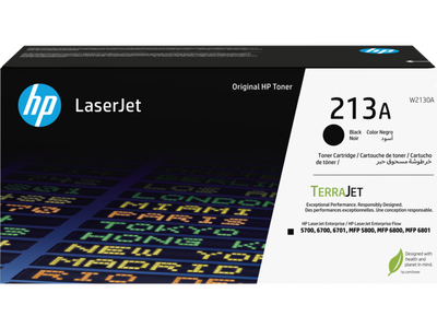 HP - HP 213A (W2130A) Siyah Orjinal Toner - Enterprise 5700dn