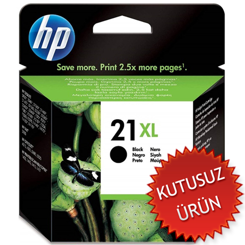 HP C9351CE (21XL) Black Original Cartridge High Capacity (Without Box) - 1