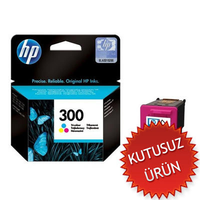 HP CC643E (300) Color Original Cartridge - Deskjet D2560 (Without Box) 