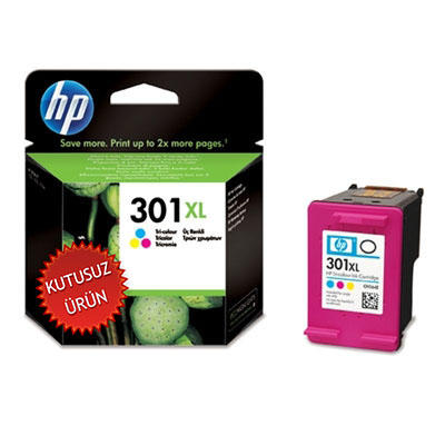 HP CH564E (301XL) Color Original Cartridge - Deskjet 1000 (Wıthout Box) 