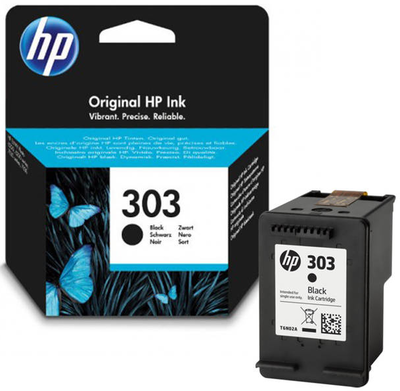 HP - HP T6N02AE (303) Siyah Orjinal Kartuş - Envy Photo 6220 / 6230 (T11822)