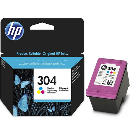 HP N9K05AE (304) Color Original Cartridge - DeskJet 3720 / 3730 - 2