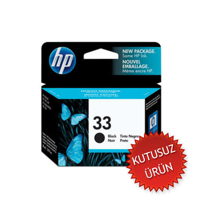 HP 51633ME (33) Black Original Cartridge - Deskjet 310 (Without Box) 