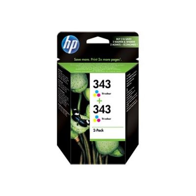 HP CB332E (343) 2li Paket Renkli Orjinal Kartuş - Deskjet 460c (T2785) - 1