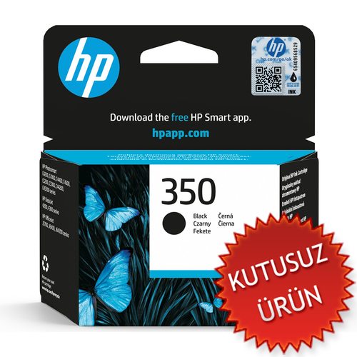 HP CB335EE (350) Siyah Orjinal Kartuş (U) (T17500) - 1