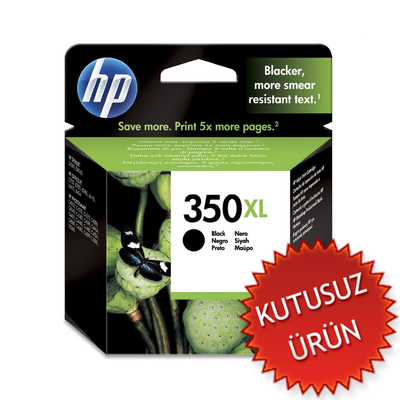 HP CB336EE (350XL) Black Original Cartridge - Officejet J5740 (Without Box) 