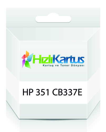 HP CB337E (351) Renkli Muadil Kartuş - Officejet J5740 (T259) - 1